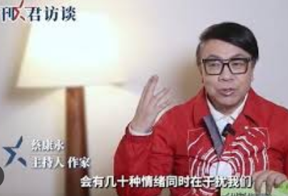 蔡康永说平静大于快乐