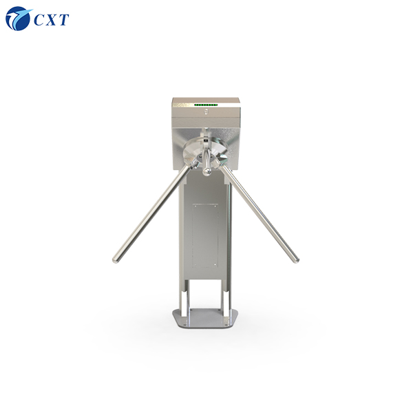 Vertical Compact Tripod Turnstile Gate Single Directional For Indoors
