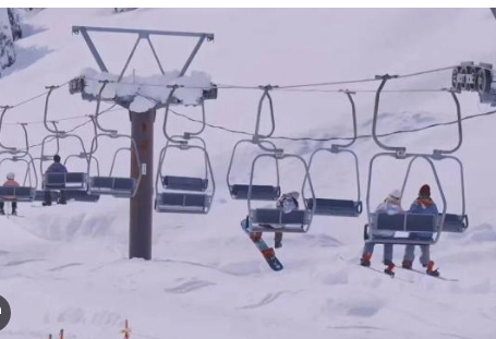 穷滑的年轻人把中产滑雪拉下神坛