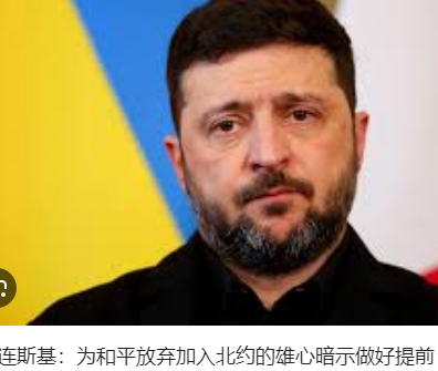 <strong>泽连斯基:不会固守总统职位</strong>