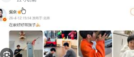 <strong>倪萍让吴京好好在家带孩子</strong>