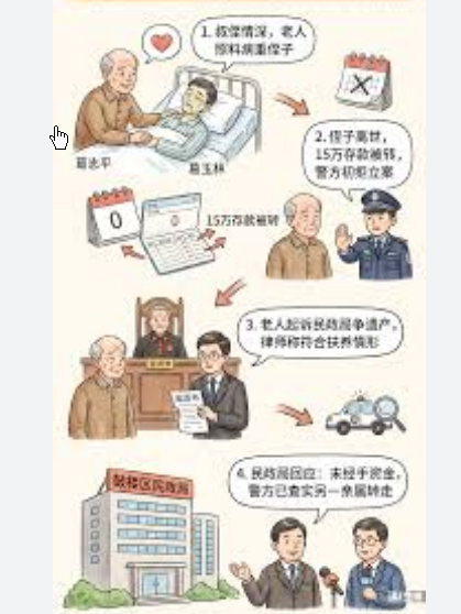 <strong>独身男子离世存款被转走 民政局回应</strong>